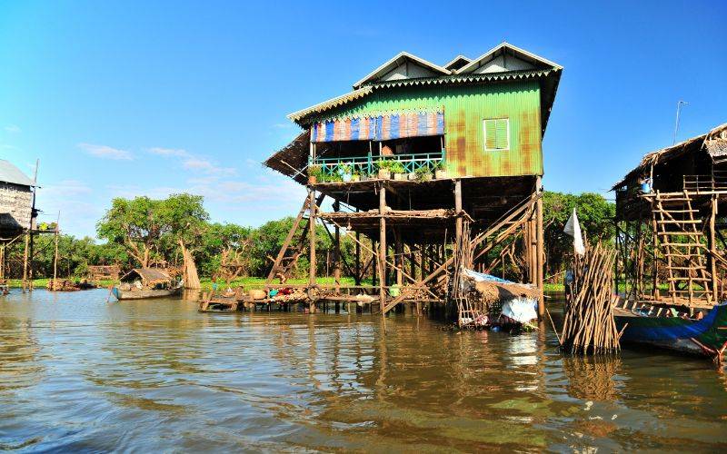 Villaggi galleggianti di Tonle Sap